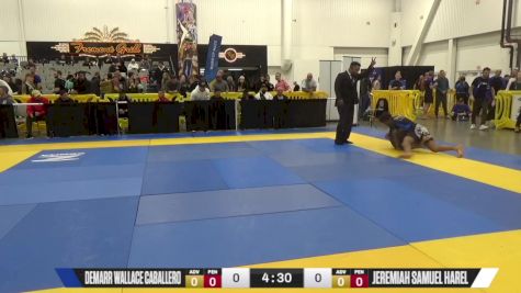 Jeremiah Samuel Harel vs Demarr Wallace Caballero 2024 World IBJJF Jiu-Jitsu No-Gi Championship