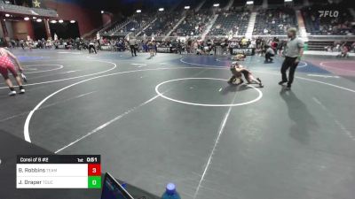 73 lbs Consi Of 8 #2 - Browning Robbins, Team Braves WC vs Jake Draper, Touch Of Gold