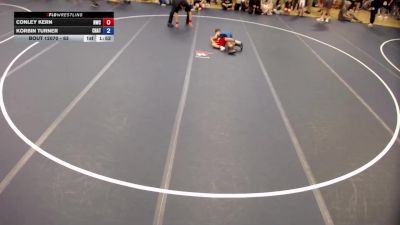 63 lbs Cons. Round 2 - Conley Kern, Northwest Wrestling Club vs Korbin Turner, Chatfield