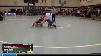 182 lbs Champ. Round 1 - Romen Young, Cedar Rapids Washington vs Vinny Lima, Iowa City, Liberty