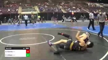 130 lbs Consi Of 8 #2 - Gavin Ramos, Nxt Level Wrestling Academy vs Caden Wilson, High Voltage