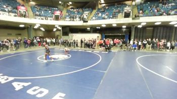 120 lbs Cons. Round 3 - Martina Drab, Shepard vs Naleah Parham, Gurnee (Warren)