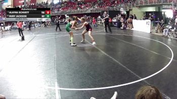 126 lbs Semifinal - Alayna Schuett, Trojan Wrestling Club vs Ruby Jackson, O`Neill Leprechaun Wrestling