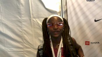Twanisha Terry Gets Third In Women's 100m