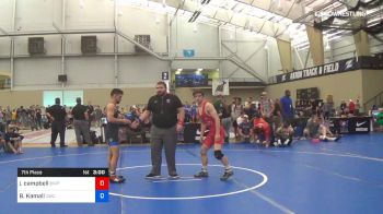 57 kg 7th Place - Jakob Campbell, Buffalo Valley RTC vs Benyamin Kamali, Cavalier Wrestling Club