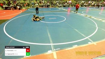 73 lbs Consi Of 16 #1 - Camden Runnels, Threestyle vs Dayton Spexarth, Brawlers Wrestling Club KS