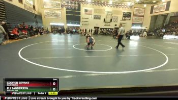 144 lbs Champ. Round 1 - Eli Sanderson, Burlington vs Cooper Bryant, Ellensburg