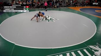 110-121 lbs Champ. Round 1 - Jarrett Ites, Premier Wrestling Center vs Armani Renteria, Harvard Junior High