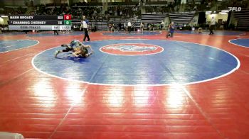 95 lbs Semifinal - Nash Broady, Richmond Hill Wrestling Club vs Channing Cherney, The Storm Wrestling Center