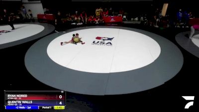 87 lbs Placement - Ryan Nored, KCWA-GR vs Quentin Walls, MDWA-GR