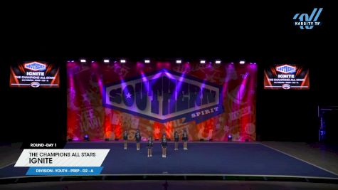 The Champions All Stars - Ignite [2025 L1.1 Youth - PREP - D2 - A Day 1] 2025 Cheer Power Southern Nationals