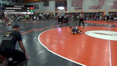 SPW-8 lbs Round 3 - Naxton Denniston, Midland Little Eagles vs Noah Kelley, XWC