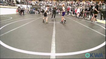 67 lbs Semifinal - Myles Huddleston, Chickasha Youth Wrestling vs Tucker Mcglamery, Shelton Wrestling Academy