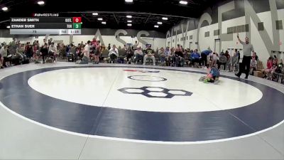 75 lbs Round 3 (6 Team) - Zander Smith, Indiana Outlaws vs Ethan Suer, Team Ohio