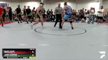 220 lbs Round 2 (4 Team) - James Hopkins, Pocono Mountain RWA vs Rocky Files, #BradyStrong