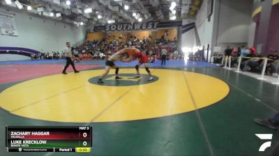 175 Boys Cons. Round 2 - Luke Krecklow, Bonita Vista vs Zachary Haggar, Valhalla