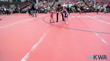 37 lbs Quarterfinal - Charlie Hepler, Team Tulsa Wrestling Club vs Owen Harader, Ponca City Wildcat Wrestling