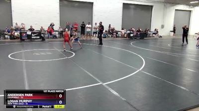 71 lbs Placement Matches (8 Team) - Andersen Park, California vs Logan Murphy, New York Gold