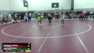 138 lbs Cons. Round 1 - Daryun Mitchell, Memphis Central vs Jamarcus Thomas, East Ascension