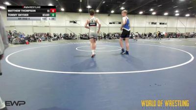 160 lbs Rr Rnd 4 - Matthew Thompson, Full Circle 12U vs Tommy Snyder, SOTA Boys 12U