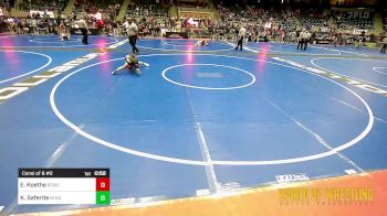 67 lbs Consi Of 8 #2 - Esai Koethe, Big Game WC vs Kanoa Saferite, Nova Wrestling Club