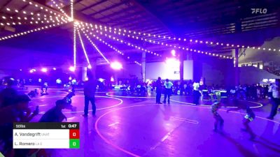 50 lbs Rr Rnd 5 - Aira Vandegrift, Unattached vs Lola Romero, La Gente WC