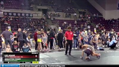 64-66 lbs Round 3 - Leo Adame, Victory Wrestling Club - VTC vs Brekston Conry, Pomona Elite (PWCC)