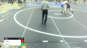 150 lbs Round Of 16 - Isaiah Mota, Mat Warriors vs Joe Coon, Thunder WC