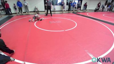 49 lbs Consi Of 8 #2 - Armie Sosa, PrimeTime Youth Wrestling vs Keaton Holcomb, Tahlequah Wrestling Club
