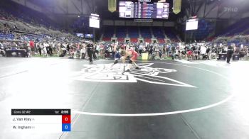 182 lbs Cons 32 #2 - Jackson Van Kley, Iowa vs Wyatt Ingham, Wisconsin