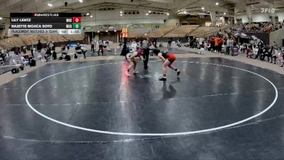 126 lbs Placement Matches (8 Team) - Lily Lentz, Maryville High School vs Najette Mojica Soto, West Creek High School