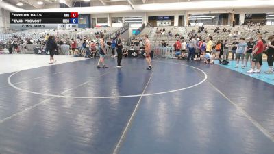 132 lbs Cons. Semis - Breidyn Ralls, Aces Wrestling Academy vs Evan Provost, Crook County