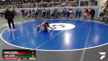 102 lbs X Bracket - Quinn Humbert, Marathon Wrestling Club vs Luke Lester, Kodiak Wrestling Club