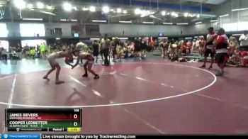 108 lbs Round 2 (8 Team) - James Sievers, Backyard Brawlers vs Cooper Ledbetter, Alabama Elite - Black&nbsp;