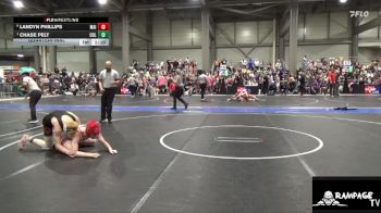 145 lbs Quarterfinal - Chase Pelt, Columbus vs Landyn Phillips, Maize