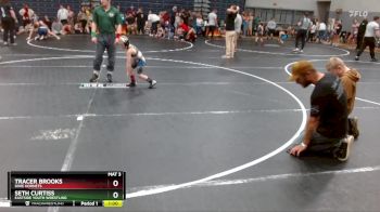 55/60 Round 1 - Tracer Brooks, DIXIE Hornets vs Seth Curtiss, Eastside Youth Wrestling