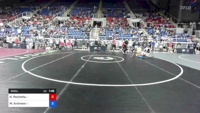 160 lbs Rnd Of 128 - Noah Pechotta, Illinois vs Macullach Andrews, Florida