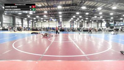 120 lbs Consi Of 16 #1 - Jaiden Gipson, MS vs Kenyon Clements, AL