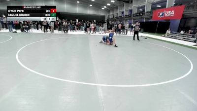 164.8-173.7 lbs Champ. Round 3 - Wyatt Pepe, Valiant Wrestling Club vs Samuel Golden, Missouri