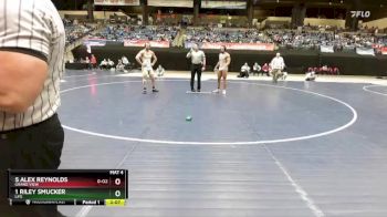 174 lbs Semifinal - 1 Riley Smucker, Life vs 5 Alex Reynolds, Grand View