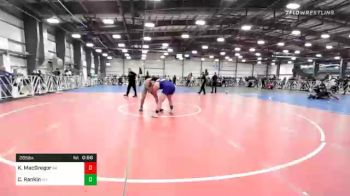 285 lbs Consolation - Korbett MacGregor, GA vs Colter Rankin, WY