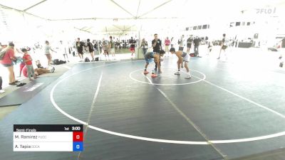 120 lbs Semifinal - Mariano Ramirez, Yucca Valley vs Adrian Tapia, SoCal Grappling