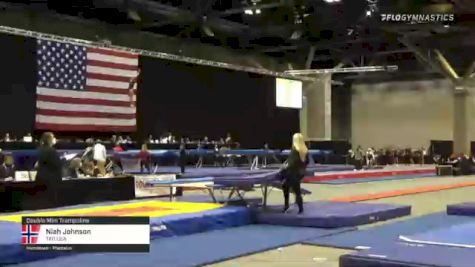 Niah Johnson - Double Mini Trampoline, TAG USA - 2021 USA Gymnastics Championships