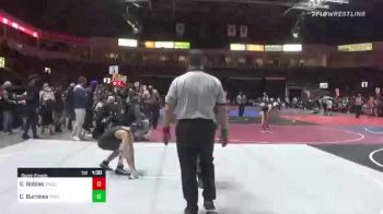 106 lbs Semifinal - Steven Robles, Roughriders vs Coen Burrows, Pride WC