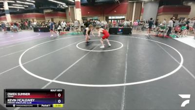 138 lbs Champ. Round 1 - Owen Sumner, Texas vs Kevin McAleavey, Finesse Wrestling Club