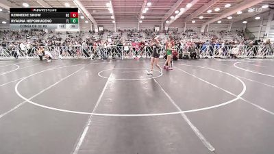 126 lbs Consi Of 32 #2 - Kennedie Snow, NC vs Ryauna Nepomuceno, FL
