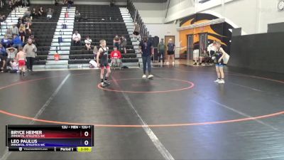 12U-1 lbs Round 2 - Bryce Heimer, Immortal Athletics WC vs Leo Paulus, Immortal Athletics WC