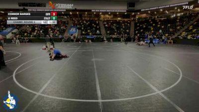 215 lbs Champ. Round 2 - Connor Barges, Creighton Preparatory School vs JJ Reed, Staley