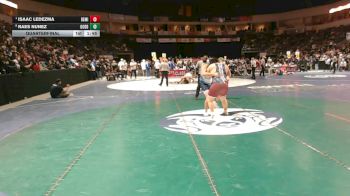 4A 285 lbs Quarterfinal - Isaac Ledezma, Deming vs Raes Nunez, Goddard