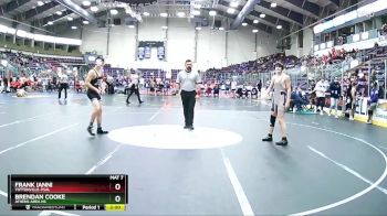 138 lbs Champ. Round 1 - Frank Ianni, Tottenville-PSAL vs Brendan Cooke, Athens Area Hs